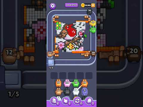 Pixel Flow Level 2722 Walkthrough