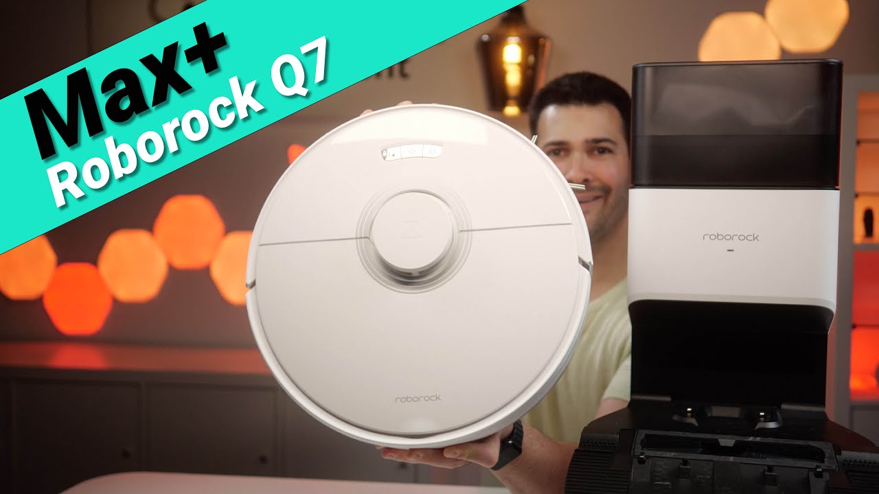 Робот-пылесос Roborock Q7 Max, чёрный Уценка № 00743