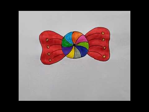 Easy Kids Kolam Art -  Free Hand Kolam Art - Christmas Celebration Kolam - Christmas Chocolate