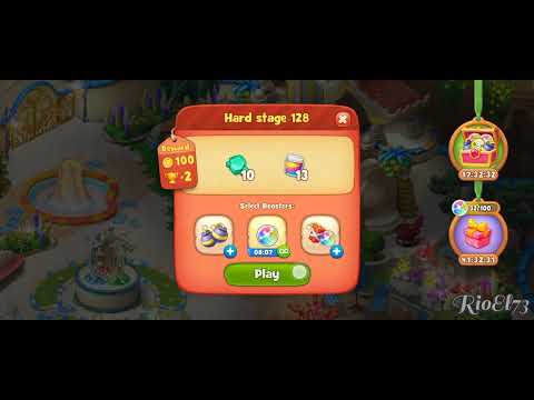 Gardenscapes level 8846 Stage 121 - 135 ❤️ Gameplay Well Done