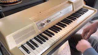 Video thumbnail for Wurlitzer 206a with vibrato by Dustin Altick