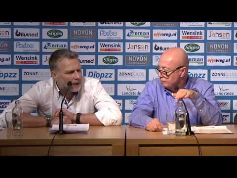Persconferentie Landstede Basketbal - Feyenoord Basketball