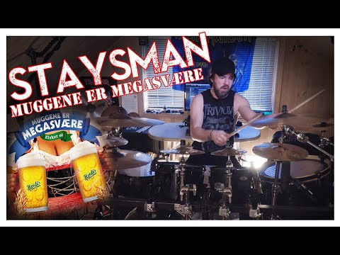 Staysman - Muggene er Megasvære | Drum Cover | Vegard Hodnebrog