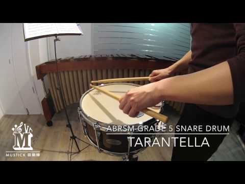 ABRSM Grade 5 Snare Drum- Tarantella