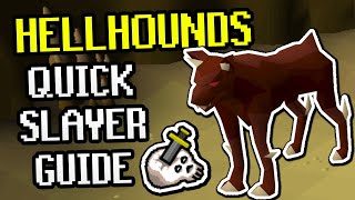 BEST Method Hellhounds Quick Slayer Guide w/ Cannon Method (OSRS 2025/2026)