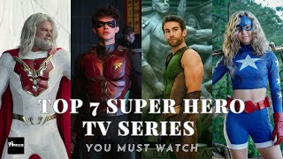 Top 7 Best Superhero TV Series You Must Watch 🎬 | 2023 | English | Netflix, Amazon Prime 📺 #tvseries