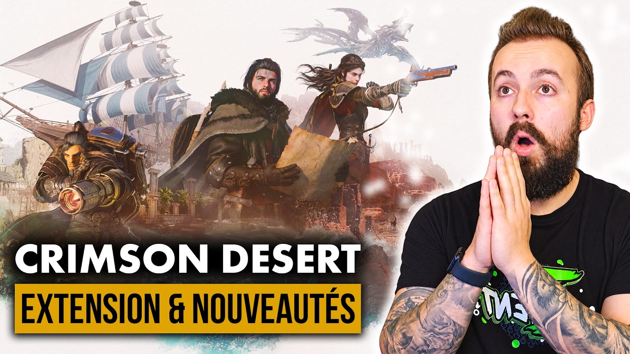 CRIMSON DESERT CHARTING THE UNKNOWN: 6 minutes de GAMEPLAY ont été PARTAGÉES !
