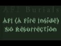 AFI - No Resurrection (Lyric Video)