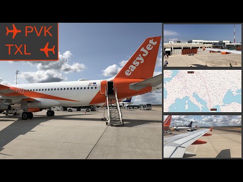 RELATÓRIO DE VIAGEM | Aktion / Preveza para Berlim Tegel | easyJet | PVK - TXL | U25952 | RELATÓRIO DE VOO