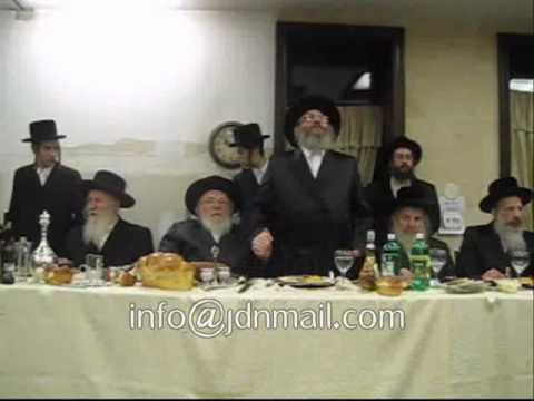 Bar Mitzvah of Ropshitzer Rebbe's son - Shvat 5771