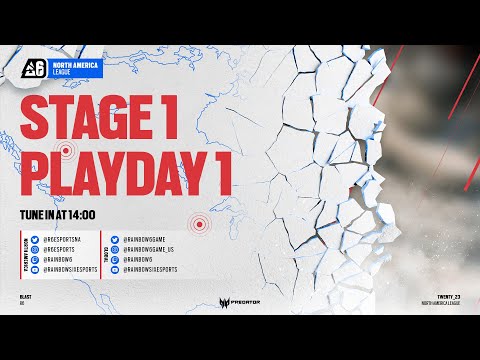 BLAST R6 NORTH AMERICA LEAGUE | Stage 1 | Day 1