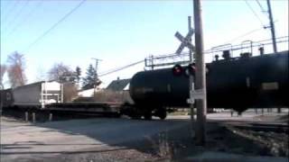 preview picture of video 'Norfolk Southern 34A - Temple, PA'