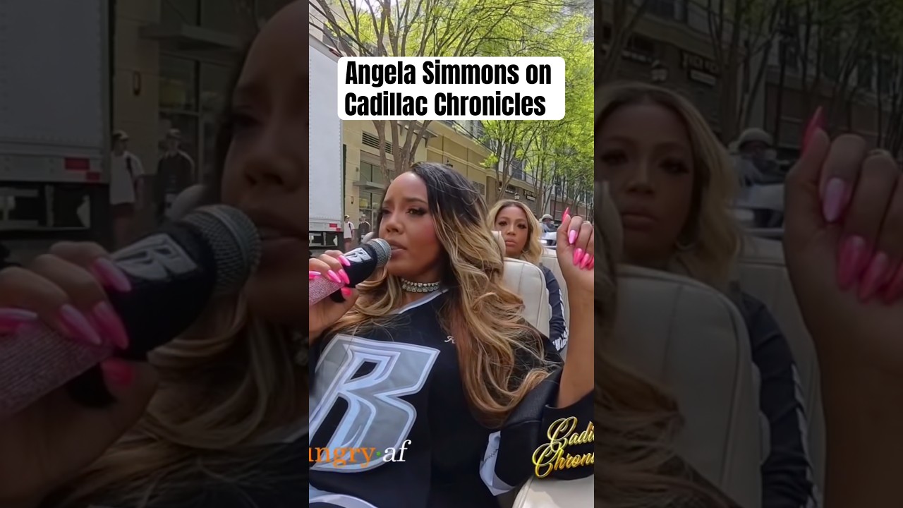 Angela Simmons on Cadillac Chronicles 🤣￼