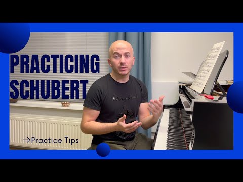 Practicing Schubert // Schubert Impromptu Op 142 No. 3