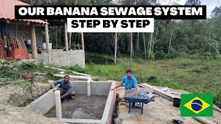 Banana Septic Tank (BST) | Our DIY Sewage System | Homestead From Scratch