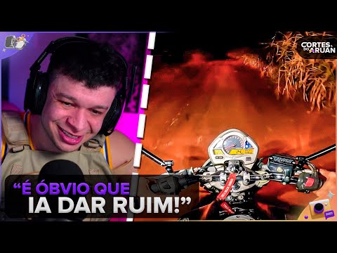 ARUAN REAGE: FUI COM A HORNET NA ESTRADA AMALDIÇOADA E DEU RUIM -CAÇADORES DE LENDAS (RENATO GARCIA)