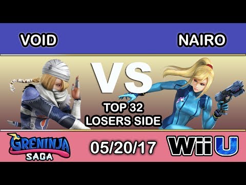 2GGC: Greninja Saga - CLG | VoiD (Sheik) Vs. NRG | Nairo (ZSS) Top 32 Losers Side