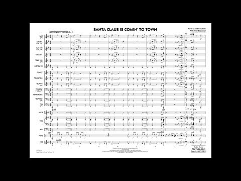 Santa Claus Is Comin' To Town arranged by Rick Stitzel