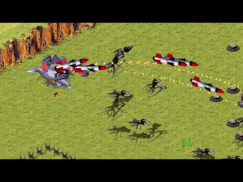 How scary is the combination of Grand Cannon and Delphinidae?！ -Red Alert2