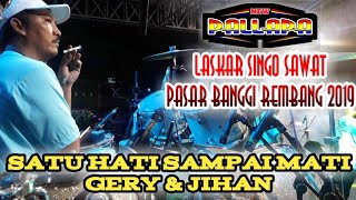 Download lagu SATU HATI SAMPAI MATI - GERY & JIHAN NEW PALLAPA LIVE PASAR BANGGI REMBANG 2019 mp3