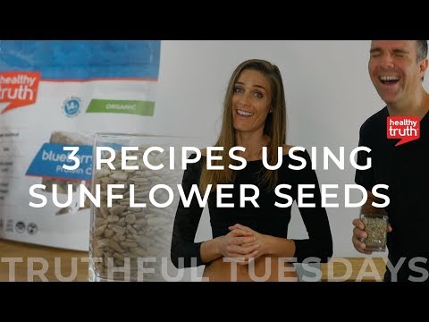 3 Recipes Using Sunflower Seeds — STAY for the ending! Javi eats them all!