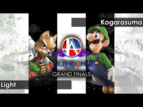 Smash 4: MVG | Light (Fox) V Kogarasuma (Luigi/Lucina) - Ascendance 89 Tournament SSB4