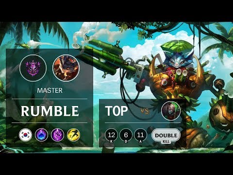 Rumble Top vs Singed - KR Master Patch 9.16