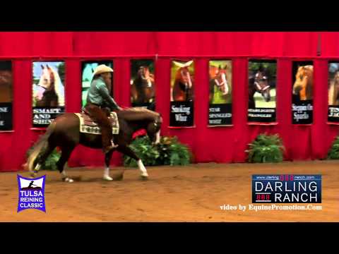 Spooks Full Throttle ridden by Brian Bell  - 2015 Tulsa Reining Classic (Developing Horse Futurity)