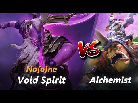 How to Void Spirit mid vs Alchemist (feat. No[o]ne) | First 10 minutes