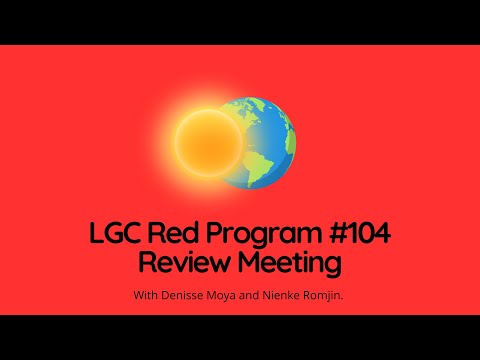RED Program #104 Review Meeting (Part 1)