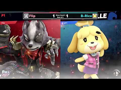 Flashpoint #44 SSBU - Flip (Wolf) vs B-Rice (Isabelle) Winner Round 3