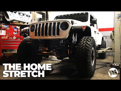 Jeep Gladiator Truck WAYALIFE Build by EVO Manufacturing Nitto Trail Grapplers KMC Machete Tazer