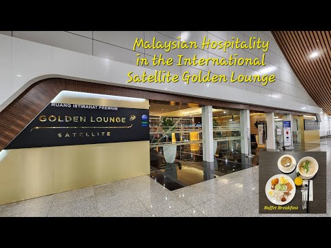 Malaysia Airlines Golden Lounge Edifício do Terminal Satélite do Aeroporto Internacional de Kuala Lumpur KLIA1