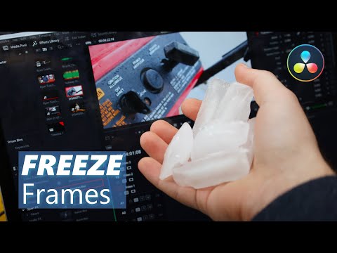 Easy Freeze Frames in Davinci Resolve