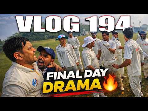 Final Day Drama🔥| 170 Overs of Wicketkeeping😲| Cricket Cardio Test Match Vlog