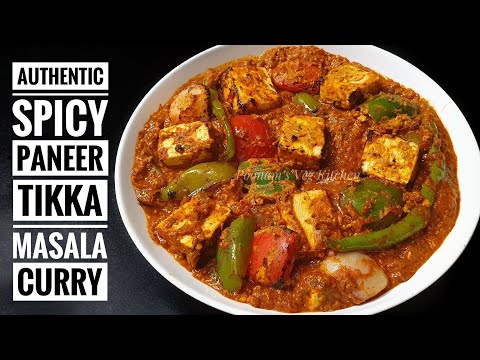 Original Spicy Paneer Tikka Masala Gravy - How to make Paneer Tikka Masala Curry at home