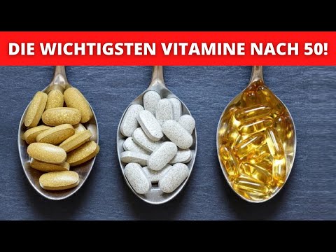 Ernährung ab 50 plus: Diese Vitamine sind SEHR WICHTIG