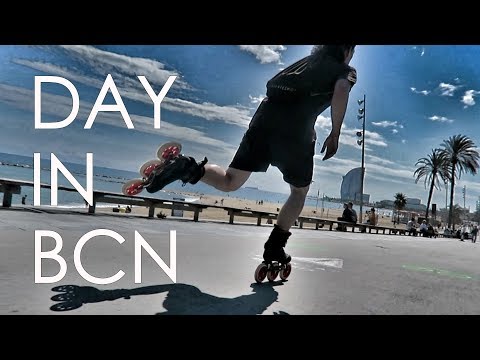 INLINE SKATING AUF TRISKATES IN BARCELONA MIT MINH LE HEMMER UND ANTHONY FINOCCHIARO // VLOG 158