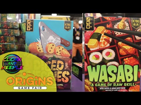 Eat your Diced Veggies and your Wasabi too! We talk to the KTBG booth at Origins 2023