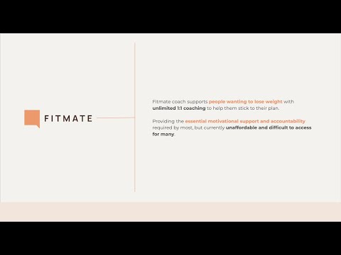 Fitmate Coach Inc video/presentation/materials