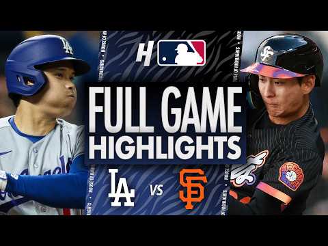 샌프란시스코 VS LA다저스 3:1 MLB 스포츠하이라이트