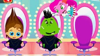 Teaching Kids english Words & Kindergarten Phonics Games | Wonster Words ABC Spelling "SH" & "UT"