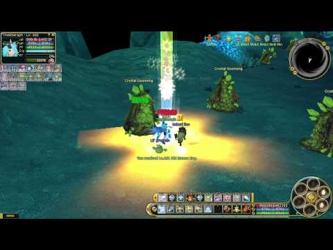 Insanity Flyff E58 - Getting killed by Crystal Guardian Krrr in Crystal Cove