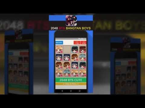 2048 BTS KPop Cute Game Video