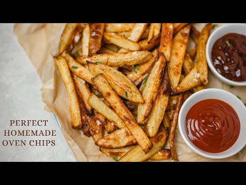 Homemade Oven Chips (better than fried or store-bought)
