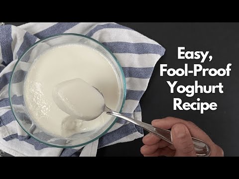 Homemade Yoghurt Recipe | Easy Fool-Proof Recipe for the BEST HOMEMADE YOGURT | Make Yoghurt at Home