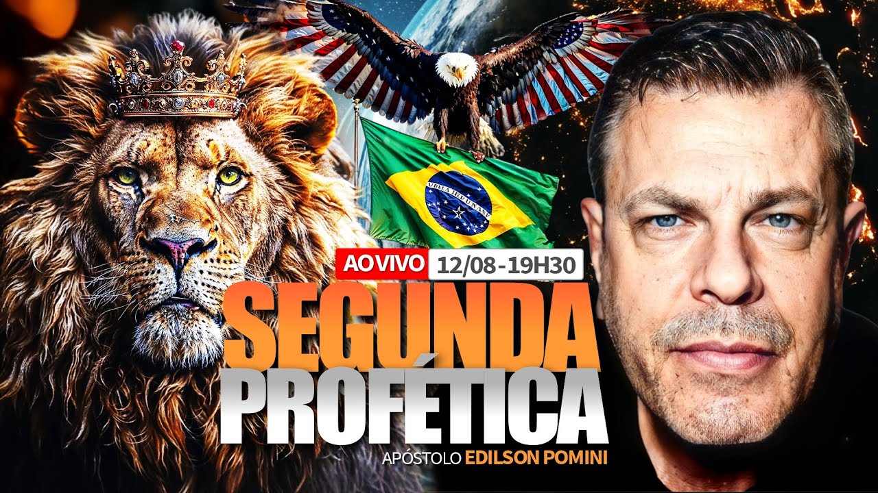 🟢 SEGUNDA PROFÉTICA 19.08.2024 | APÓSTOLO EDILSON POMINI