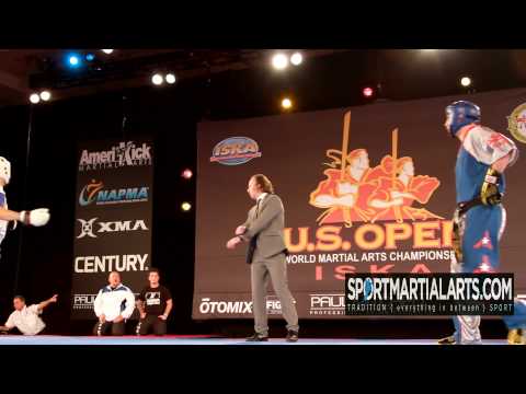 Ritchie Veres v Ross Levine - 2013 US Open ISKA Night of Champions - Men's Sparring Grands