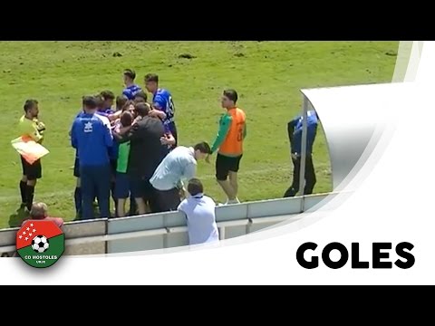 Gol de Peño (1-1) C.D. Móstoles - R.S.D. Alcalá