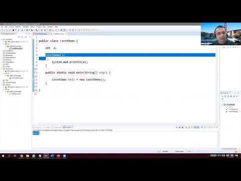 Java Constructor Tutorial for Beginners using Eclipse